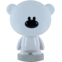 Ночник Kite Светильник LED с аккумулятором Bear, белый, белый Фото 1