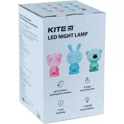 Ночник Kite Светильник LED с аккумулятором Bear, белый, белый Фото 2