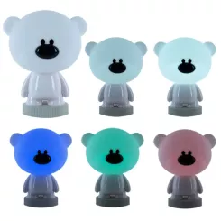 Ночник Kite Светильник LED с аккумулятором Bear, белый, белый Фото 3