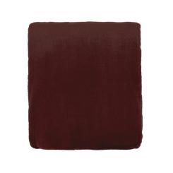Плед Ardesto Flannel 200х220см, 100% поліестер, бургунді Фото 1