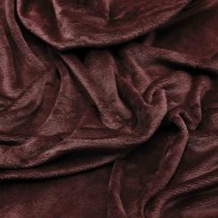 Плед Ardesto Flannel 200х220см, 100% поліестер, бургунді Фото 3