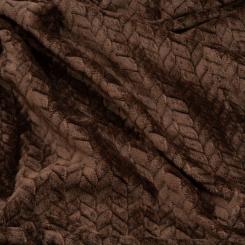 Плед Ardesto Jacquard Braid 200х220см, 100% полиэстер, коричнев Фото 2