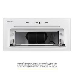 Вытяжка кухонная Weilor LUMINA WBG 65 WHITE Фото 9