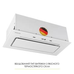 Вытяжка кухонная Weilor LUMINA WBG 65 WHITE Фото 1