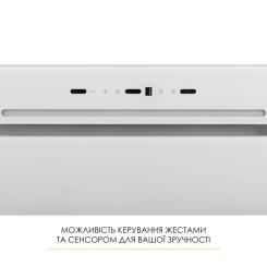 Вытяжка кухонная Weilor LUMINA WBG 65 WHITE Фото 4