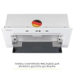 Вытяжка кухонная Weilor LUMINA WBG 65 WHITE Фото 7