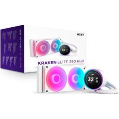 Система жидкостного охлаждения NZXT Kraken Elite RGB 240mm AIO Фото 6