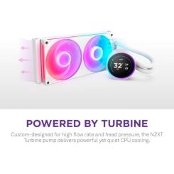 Система жидкостного охлаждения NZXT Kraken Elite RGB 240mm AIO Фото 7