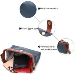 Сумка Vintage Синяя Фото 4