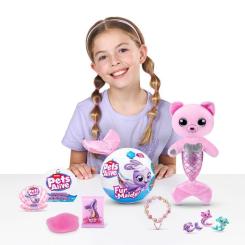 Интерактивная игрушка Pets & Robo Alive серії Furmaids – Кошеня Пурл Фото 8