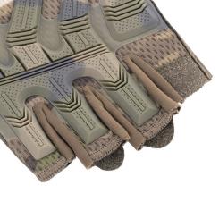 Тактические перчатки 2E безпалі M камуфляж Фото 9