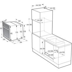Комплект встраиваемой техники Gorenje BO6735E05B + GTW641EB Фото 1