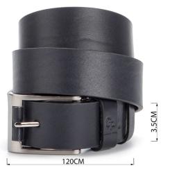 Ремень Grande Pelle Синий Фото 3