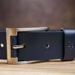 Ремень Grande Pelle Синий Фото 6