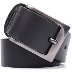 Ремень Grande Pelle Кожаный Черный Фото 6