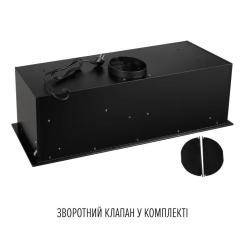 Вытяжка кухонная Perfelli DESIGN VISION 9 NERO SILENZIO Фото 10
