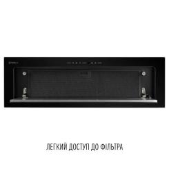 Вытяжка кухонная Perfelli DESIGN VISION 9 NERO SILENZIO Фото 6