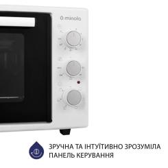 Электропечь Minola FOET 3714 WH Фото 2