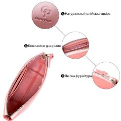 Косметичка Grande Pelle Из кожи Пудровая Фото 4