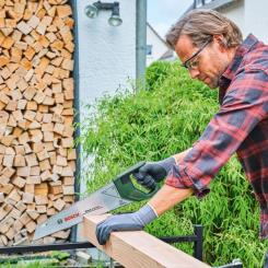 Ножовка Bosch Wood Precise по дереву, 400мм, 11TPI, пластиковая Фото 1
