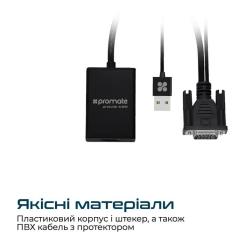 Кабель мультимедийный Promate HDMI M to HDMI M V2.0 1.5m 90° corner Фото 3