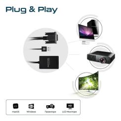 Кабель мультимедийный Promate HDMI M to HDMI M V2.0 1.5m 90° corner Фото 4
