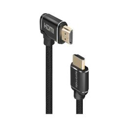 Кабель мультимедийный Promate HDMI M to HDMI M V2.0 1.5m 90° corner Фото 6