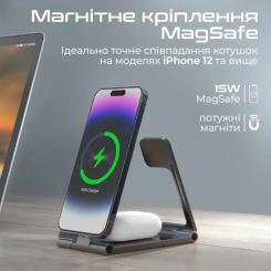 Зарядное устройство Promate aurafold-trio Фото 3