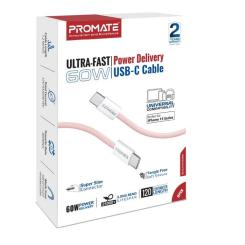 Дата кабель Promate USB-C to USB-C 1.2m Фото 1