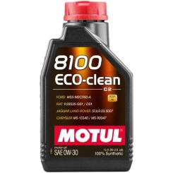 Моторное масло MOTUL 8100 Eco-clean SAE 0W-30 1л Фото