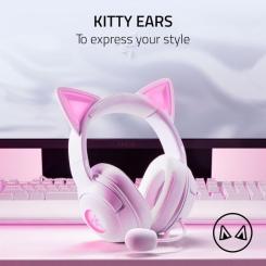 Наушники Razer Kraken Kitty V2 White Фото 8