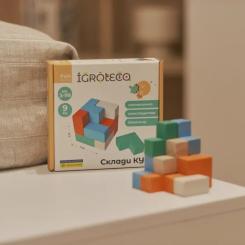 Развивающая игрушка Ігротеко Склади КУБ Фото 3