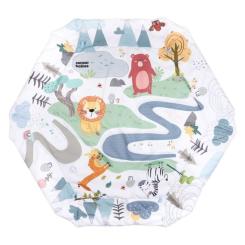 Детский коврик Canpol 0 Safari - серый Фото 8