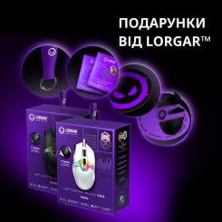 Мышка Lorgar MSP80 Pro USB White Фото 11