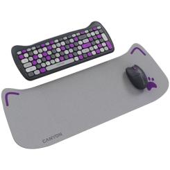 Комплект Canyon HSET-W6 Kitty Edition Wireless UA Violet Фото 1