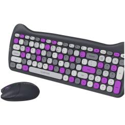 Комплект Canyon HSET-W6 Kitty Edition Wireless UA Violet Фото 4