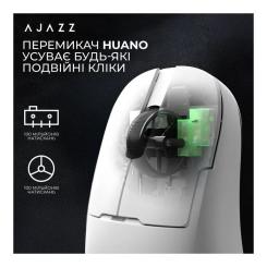 Мышка Ajazz AJ159 APEX Wireless/Bluetooth/USB White Фото 10