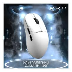 Мышка Ajazz AJ159 APEX Wireless/Bluetooth/USB White Фото 6