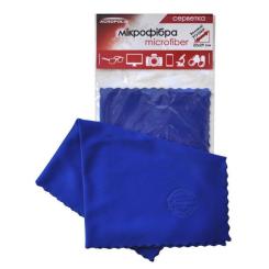 Салфетки Acropolis A-90/12 microfiber 29*22см blue, поштучно Фото 2