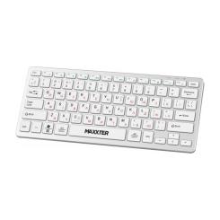 Клавиатура Maxxter KBW-C01S-UA Wireless UA White Фото 1