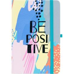 Книга записная Optima Be Positive А5 128 аркушів лінія Фото
