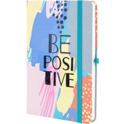 Книга записная Optima Be Positive А5 128 аркушів лінія Фото 1
