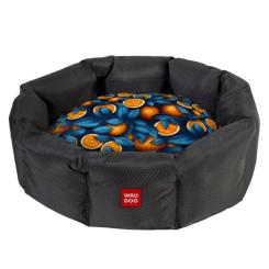 Лежак для животных WAUDOG Relax "Апельсины" S Фото
