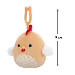 Брелок Squishmallows на клипсе - Петушок Рути 9 см Фото 1