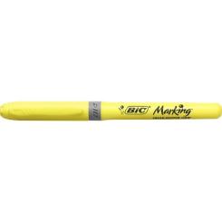 Маркер Bic текстовыделитель Grip, желтый Фото
