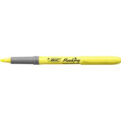 Маркер Bic текстовыделитель Grip, желтый Фото 1