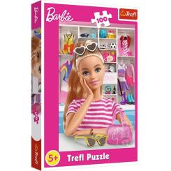 Пазл Trefl Barbie Зустрічайте Барбі 100 елементів Фото