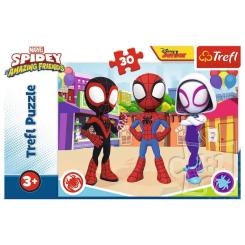 Пазл Trefl Spiderman Приключения Спайди и друзей 30 элементов Фото 2