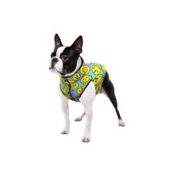 Курточка для животных WAUDOG Clothes "Смайлики на голубом" M47 Фото 2