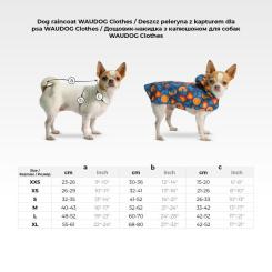 Дождевик для животных WAUDOG Clothes з капюшоном "NASA21" XXS Фото 4